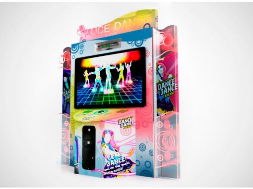 Dance Dance Arcade – Máquina Simulador de Dança